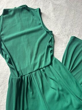 Sleeveless Emerald Green Jumpsuit